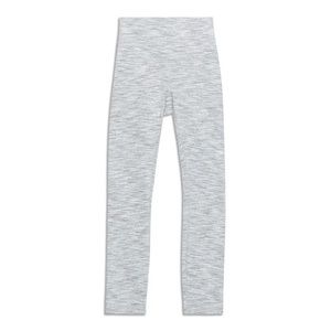 Lululemon align legging size 4 light grey space dye- Ice Grey Alpine White